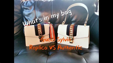 gucci sylvie fake vs authentic|are Gucci bags genuine.